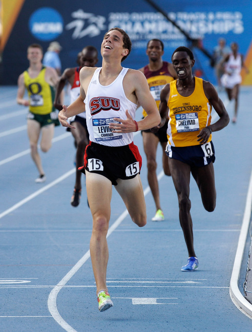 Out of nowhere, SUU star Cam Levins blazing trail to London Olympics