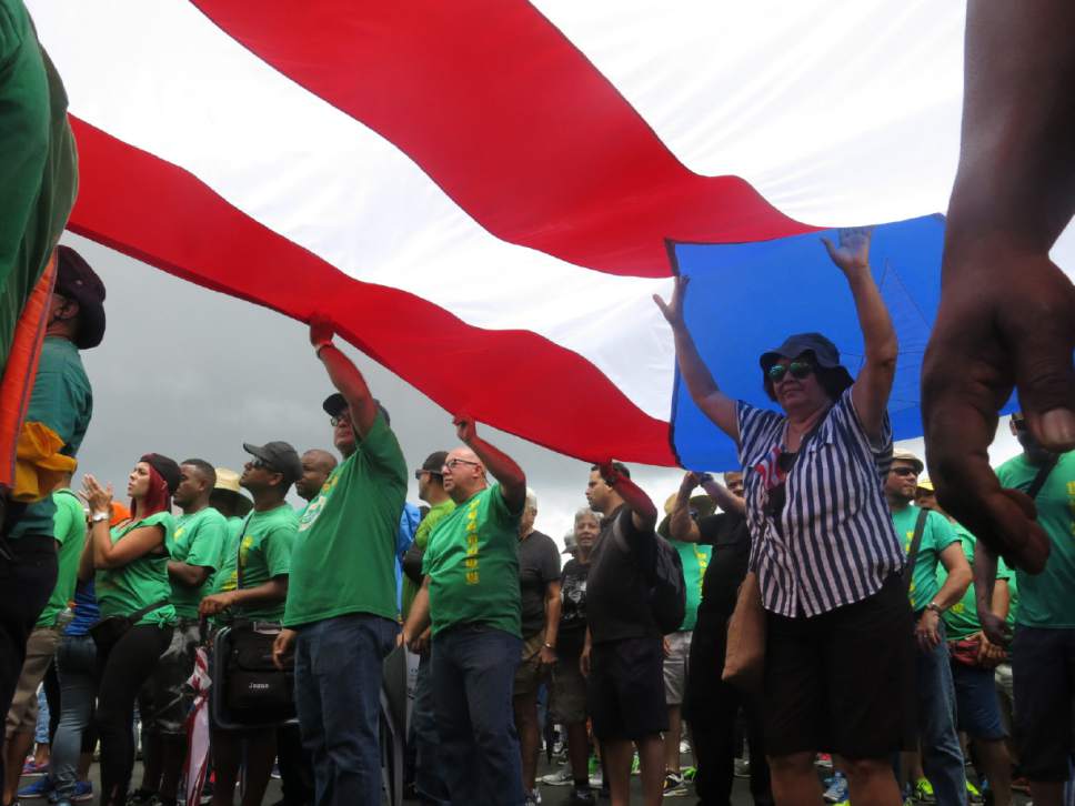 Puerto Ricans Protest On May Day As Debt Deadline Nears - The Salt Lake ...