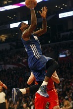 Photo by Chris Detrick | The Salt Lake Tribune 
Lebron James goes up for a basket during the first half of the 2011 NBA All-Star game at the Staples Center Sunday February 20, 2011.    The West won 148-143.