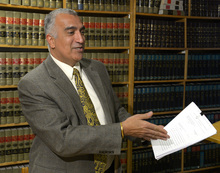   Rick Egan  | The Salt Lake Tribune 

Salt Lake District Attorney Sim Gill talks about the historic decision by U.S. District Court Judge Robert J. Shelby, that struck down the state's ban on same-sex marriage, Friday, December 20, 2013.  