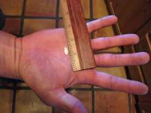   Courtesy photo
This half-inch pendant is the only artifact James Redd was charged with possessing as a result of Operation Cerberus, BLM's undercover sting operation that led to the arrest of Redd and two dozen others in 2009. Federal officials appraised the tiny bird effigy at more than $1,000, elevating its possession to a felony, while other experts deemed it a trinket worth about $75.  