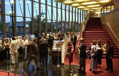 The Salt Lake Tribune  People gather in the lobby of the Rose Wagner Performing Arts Center in Salt Lake City on a recent Thursday evening. The venue is so popular that many arts groups are having to compete to book their shows there.