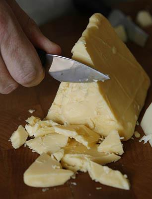Beehive Cheese Co. makes a dry Italian-style cheese called Aggiano that is similar to Parmesan.