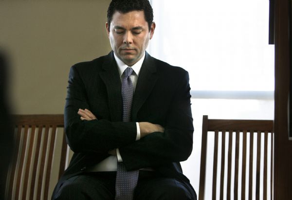 GLENN BECK

Congressman Jason Chaffetz, bows his head as he listens to a prayer given prior to the beginning of the Glenn Beck Show at Noah's in West Jordan. Over 1,000 Glenn Beck fans are gathering to hear Beck address his followers about the current state of the world, Friday, 3/13/09.

Scott Sommerdorf/The Salt Lake Tribune