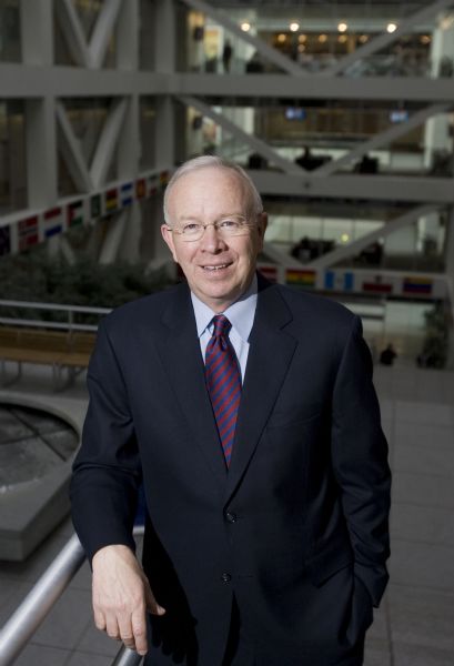 Jim Urquhart  |  The Salt Lake Tribune
 Portrait of Brigham Young University's Marriott School of Management  dean Gary Cornia Tuesday, January 12 2010 at Brigham Young University's Marriott School of Management in Provo.BYU's business school is nationally ranked and approximately 1,800 undergraduate students and 1,000 graduate students are enrolled. 1/12/10
