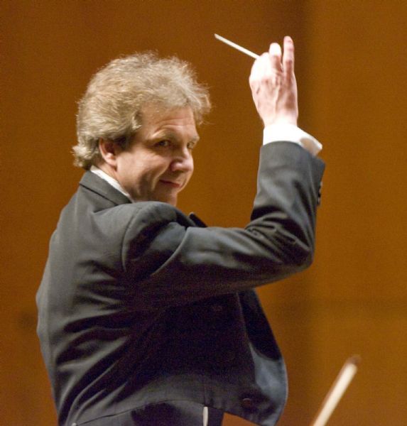 Thierry Fischer, the new conductor of the Utah Symphony conducts 