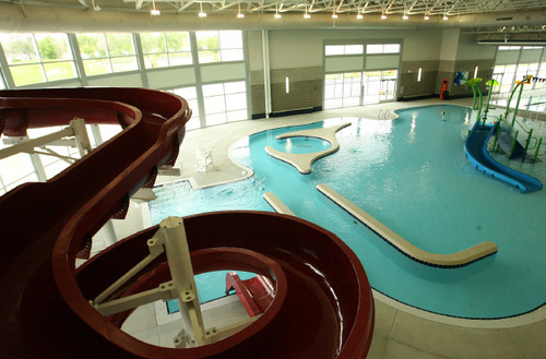 Leah Hogsten  |  The Salt Lake Tribune
The Northwest Recreation Center located at 1255 West Clark Ave in Salt Lake City will open Friday, June 4 after a $15 million renovation. Salt Lake County voters approved a $65 million bond that has built recreation centers and improved trails and  parks around the valley.