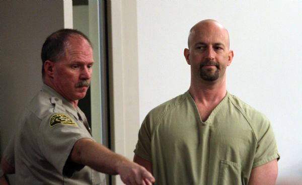 Rick Egan   |  The Salt Lake Tribune
Eugene Christopher Wright  appears at his sentencing hearing in front of Judge Royal I. Hansen, Friday, July 9, 2010. Wright was convicted by a jury for fatally shooting Utah County hockey coach and businessman Kenneth Dolezsar outside the Village Inn restaurant in Sandy in 2007.