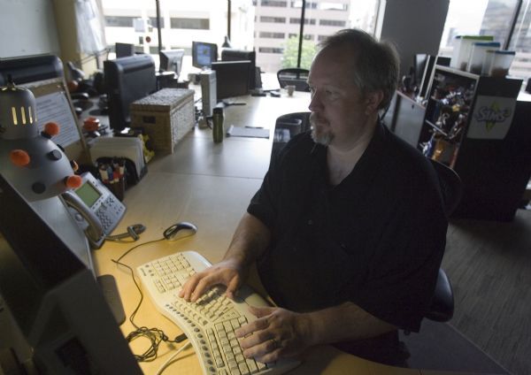 Jim Urquhart  |  The Salt Lake Tribune

Mark Lorenzen development director works Wednesday, July 21, 2010 at Electronic Arts in Salt Lake City. Electronic Arts, one of the major electronic game makers, opened its Salt Lake City office after it moved from Bountiful. 7/21/10