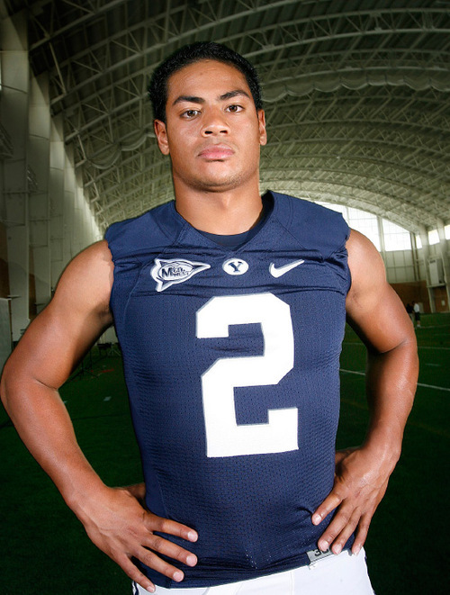 Scott Sommerdorf  l  The Salt Lake Tribune. BYU running back Joshua Quezada has made a quick impression with the Cougars, hauling in a touchdown pass in the season opener vs. Washington.