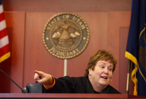 Trent Nelson  |  The Salt Lake Tribune&#xA;After 27 years on the bench -- long enough to help shape Utah's juvenile court system into one she proudly calls among the best in the country -- Sharon P. McCully on Friday gaveled a close to her judicial career.