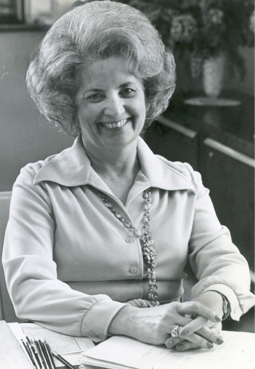 Barbara Smith, former president of the LDS Relief Society. Salt Lake Tribune archive.