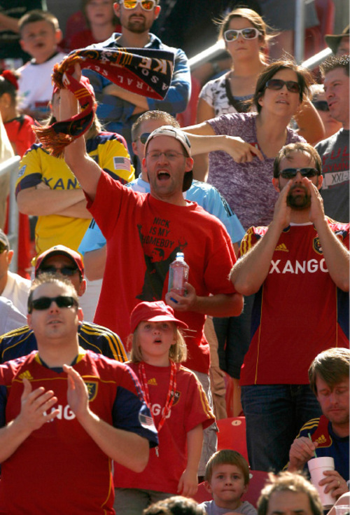 Leah Hogsten  |  The Salt Lake Tribune &#xA;Real Salt Lake defeated the Chicago Fire 1-0  at Rio Tinto Stadium Saturday, September 18, 2010, in Sandy.