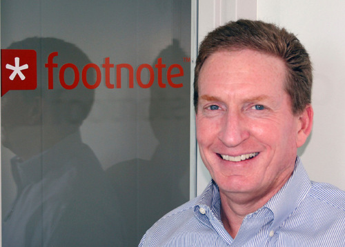 Russell W. Wilding CEO of footnete in Lindon Sept. 7, 2007.  Tom Harvey/The Salt Lake Tribune 9/7/07