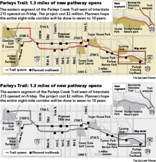 New section of Parley's Creek Trail dedicated The Salt Lake Tribune