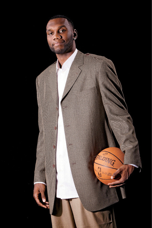 MINNEAPOLIS - OCTOBER 8:  Al Jefferson of the Minnesota Timberwolves poses for a portrait at Target Center on Ocotber 8, 2009 in Minneapolis, Minnesota.  NOTE TO USER: User expressly acknowledges and agrees that, by downloading and/or using this Photograph, user is consenting to the terms and conditions of the Getty Images License Agreement. Mandatory Copyright Notice: Copyright 2008 NBAE (Photo by David Sherman/NBAE via Getty Images)
