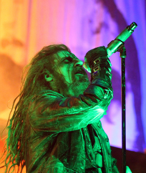 Rick Egan | The Salt Lake Tribune

Rob Zombie performs Monday, Oct. 4 at Usana Amphitheatre in West Valley City.
