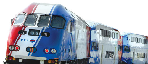 Leah Hogsten| The Salt Lake Tribune

A FrontRunner train arriving in Ogden in 2008.