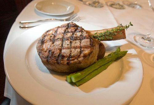 Paul Fraughton  |  The Salt Lake Tribune 


The Cowboy Ribeye Steak at Christopher's in downtown Salt Lake City.