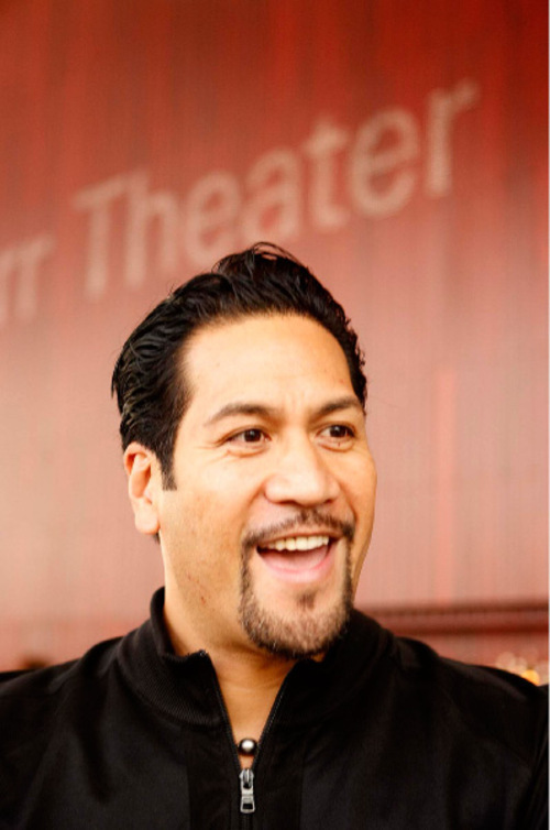Trent Nelson  |  The Salt Lake Tribune 
Ta'u Pupu'a is a tenor studying at The Juilliard School in New York City. Pupu'a grew up in Salt Lake City and played football for Weber State before spending two years in the NFL.