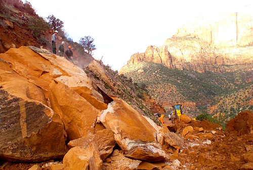 Geologic hazards in Zion Park, nearby areas, focus of study - The Salt ...