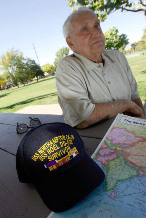 Francisco Kjolseth  |  The Salt Lake Tribune&#xA;Glenn H. Parkin, who was a sailor in the U.S. Navy in World War II and survived many of the major events in the Pacific during that time including the sinking of the USS Northampton and the USS Hoel, will be joining a small group of surviving vets later this month.