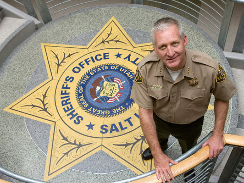 Al Hartmann  |  Salt Lake Tribune&#xA;Salt Lake County Sheriff Jim Winder.