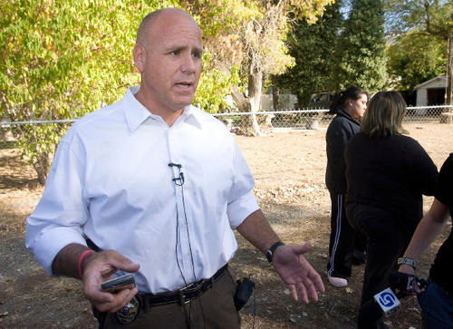 Al Hartmann  |  The Salt Lake Tribune 
Police in Cottonwood Heights are expected to present a case to the district attorney, who will decide whether to file criminal charges against Officer Beau Babka, seen here in this Oct. 15, 2010, photo.