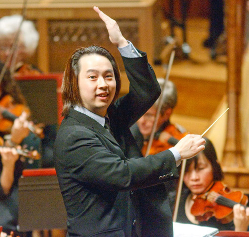File  |  The Salt Lake Tribune
Utah Symphony associate conductor David Cho. He will become music director of Texas' Lubbock Symphony in fall 2012 after first spending an academic year as associate conductor at Rice University's Shepherd School of Music in Houston.