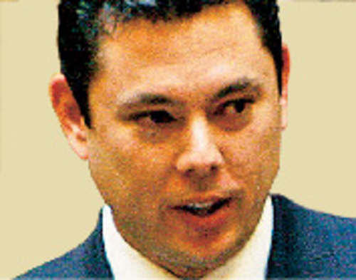 FILE PHOTO  |  The Salt Lake Tribune

U.S. Rep. Jason Chaffetz, pictured here speaking to the Utah House of Representatives, was one of just 12 Republicans opposing war funds for Afghanistan.