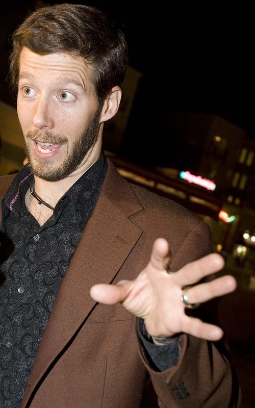 Trent Nelson  |  The Salt Lake Tribune
Aron Ralston at a showing of the film 