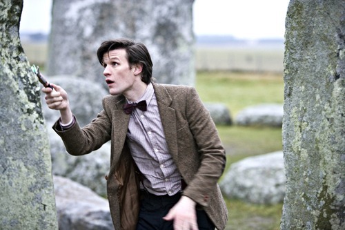 Matt Smith plays The Doctor, the universe-saving time traveler on BBC's 