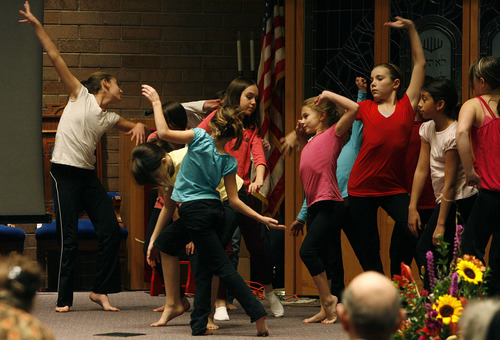 Scott Sommerdorf  l  The Salt Lake Tribune
An interpretive dance entitled, 