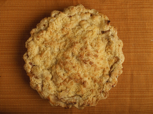 Leah Hogsten  |  The Salt Lake Tribune
Mia Harris' Junesa's Apple Crumb Pie.