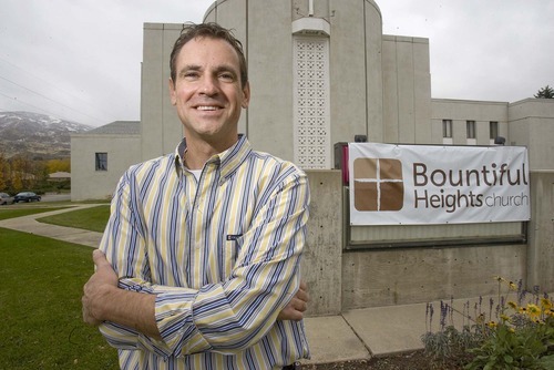 Paul Fraughton  |  The Salt Lake Tribune 
Roy Gruber is senior pastor of the newly merged Bountiful Heights and Washington Heights churches.