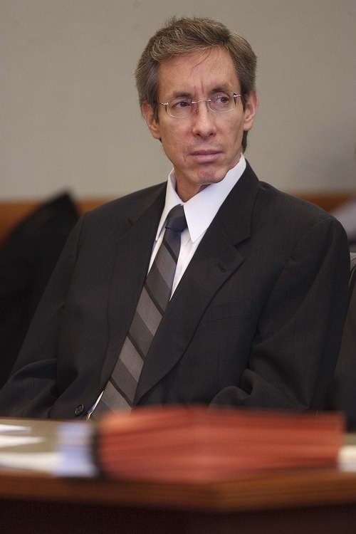 Trent Nelson  |  The Salt Lake Tribune
A Utah judge on Monday, November 15, 2010 ordered polygamous sect leader Warren S. Jeffs extradited to Texas to face bigamy and sexual assault charges there. Jeffs' attorneys had fought the extradition, arguing that sending Jeffs to Texas would violate his right to a speedy re-trial on accomplice to rape charges in Utah. But 3rd District Judge Terry Christiansen sided with prosecutors who argued once a governor signs an extradition orders, courts can only decide whether the papers are in order.