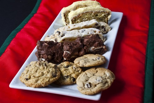 Chris Detrick  |  The Salt Lake Tribune 
Several Utah food bloggers have recipes for sweets that come close to the ZCMI recipes, including M&M cookies, chocolate chip cookies, oatmeal-cherry-chocolate chip cookies, chocolate marshmallow brownies, banana cake and German stollen.