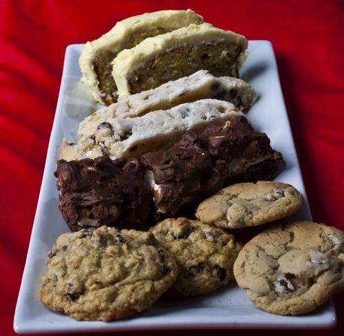 Chris Detrick  |  The Salt Lake Tribune 
Several Utah food bloggers have recipes for sweets that come close to the ZCMI recipes, including M&M cookies, chocolate chip cookies, oatmeal-cherry-chocolate chip cookies, chocolate marshmallow brownies, banana cake and German stollen.
