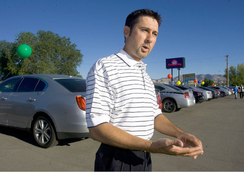 Al Hartmann  |  The Salt Lake Tribune
Price businessman Tony Basso started buying properties in high school, jumped into car sales and dealerships and now, at age 41, own 16 businesses in and around Price, including radio stations and restaurants.