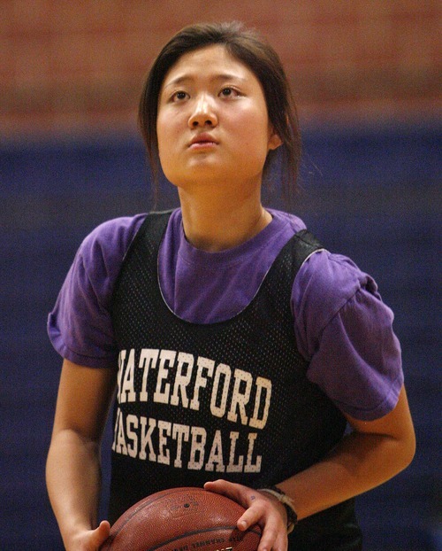 Trent Nelson  |  The Salt Lake Tribune
Waterford High School basketball player Portia Cao at pracitce Wednesday, December 8, 2010.