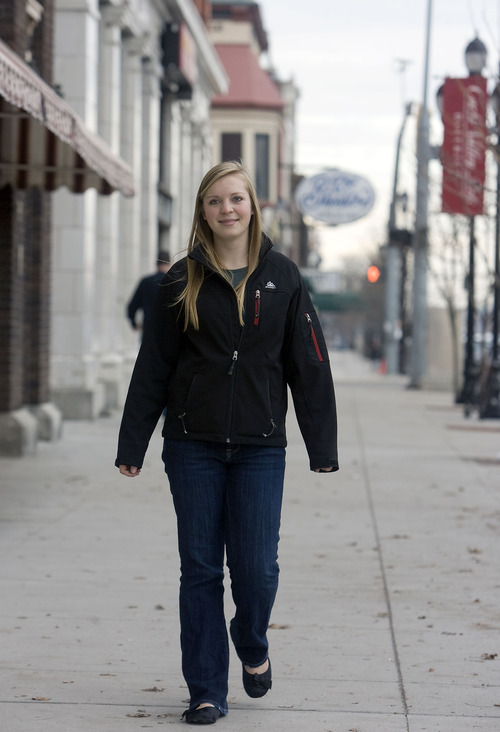 Al Hartmann  |  The Salt Lake Tribune 
At 18 years old, Sarah Howell is among the youngest members of the Utah National Guard. She attends Utah State University in Logan. She joined the military to see the world and earn some money for school.
