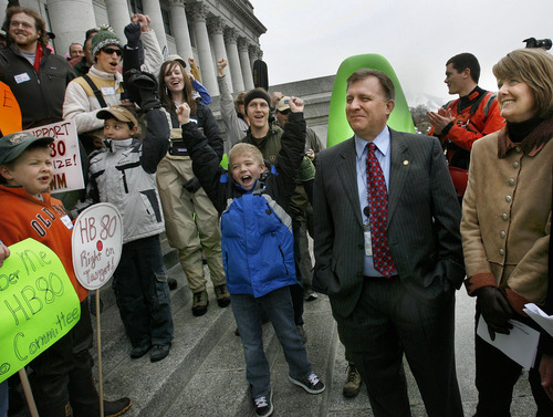 Scott Sommeerdorf | Tribune file photo
Sen. Curt Bramble, R-Provo, shown last year, was released Tuesday night from the hospital after being treated for blood clots.