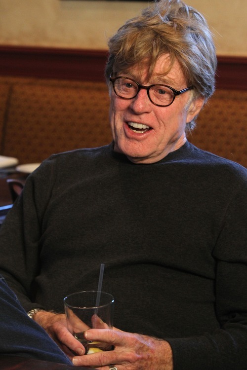 Rick Egan   |  The Salt Lake Tribune

Robert Redford discusses the Sundance Institute and its relationship with the Sundance FIlm Festival during an interview Wednesday at his Zoom restaurant in Park City.