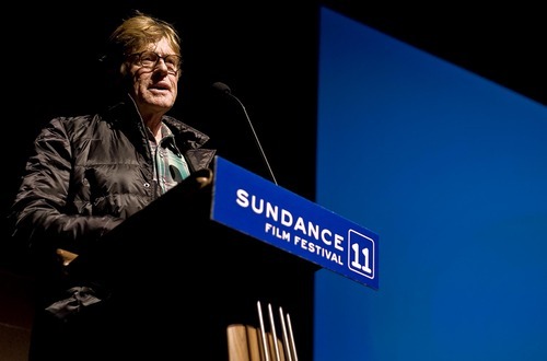 Djamila Grossman  |  The Salt Lake Tribune

Robert Redford, founder of the Sundance Film Festival, talks to the audience at Eccles Theater in Park City, to kick off the festival, Thursday, Jan. 20, 2011.