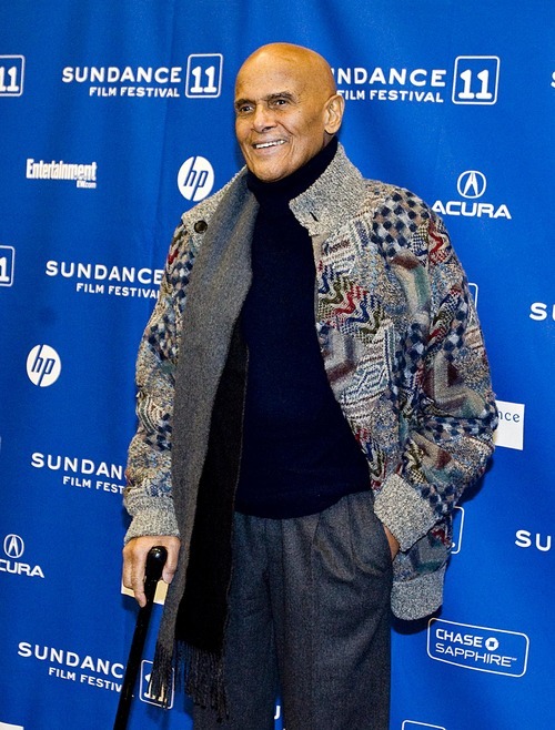Djamila Grossman  |  The Salt Lake Tribune

Harry Belafonte poses for photographers at Park City's Eccles Theatre on Thursday as the 2011 Sundance Film Festival begins. Robert Redford welcomed filmmakers, saying he was 