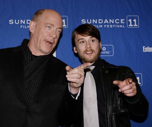 Trent Nelson  |  The Salt Lake Tribune
Actors J.K. Simmons (left) and Lou Taylor Pucci at the premiere of the film, 