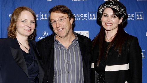 Trent Nelson  |  The Salt Lake Tribune
Actress Cara Seymour (left), director Jim Kohlberg, and Julia Ormond, at the premiere of the film, 