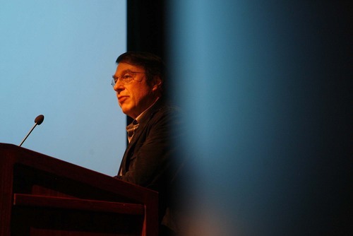 Trent Nelson  |  The Salt Lake Tribune
Director Jim Kohlberg at the premiere of his film, 