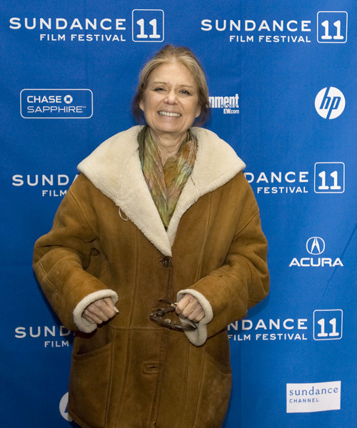 Steve Griffin  |  The Salt Lake Tribune
 
Gloria Steinem attends the Sundance premiere of 
