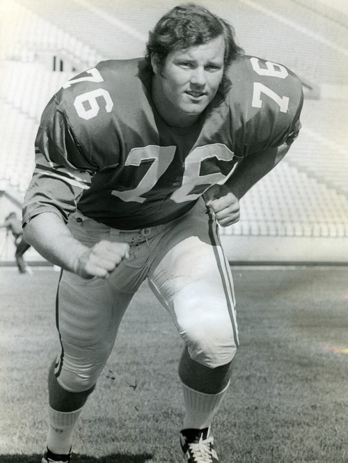 Gordon Gravelle. Historic NFL. Salt Lake Tribune Library